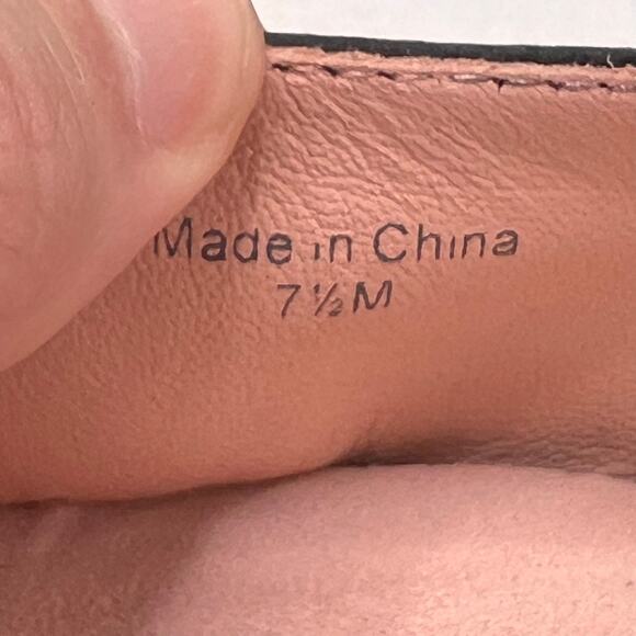 Kate Spade Darlene Satin Crystal/Bow Kitten Heel Mule Black Women 7M Tried On - Picture 10 of 11